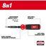8-IN-1 Multi Bit & Nut Driver, w/ SHOCKWAVE Impact Duty Bits and Nut Drivers, 48-22-2922