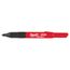INKZALL 2-in-1 Deep Reach Ultra Fine Point Jobsite Marker (Black)