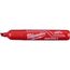 INKZALL (12) Large Chisel Tip Red Marker, 48-22-3256