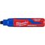 INKZALL (12) Extra Large Chisel Tip Blue Marker, 48-22-3267