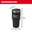 PACKOUT 30oz Tumbler (Black), 48-22-8393B