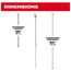 35lb. Locking Tool Lanyard, 48-22-8850
