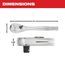 1/4" Drive Ratchet, 48-22-9014