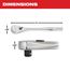 3/8" Drive Ratchet, 48-22-9038