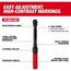 1/4" Drive Click Torque Wrench (40-200 in·lbf), 48-22-9200