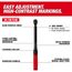 3/8" Drive Click Torque Wrench, 20-100 ft lbf, 48-22-9202