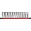 13 Piece 1/2" Drive 12-Point Deep Well SAE Socket Set, 48-22-9424