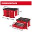 64 Piece Hand Tool Set with PACKOUT 4 Drawer Tool Box, 48-22-9493
