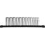 12 Piece 3/8" Drive 12-Point Deep Well Metric Socket Set, 48-22-9521