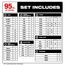 124 Piece SHOCKWAVE Impact Duty Driver Bit Auto Set, 48-32-4034
