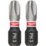 SHOCKWAVE Impact Duty 1" Phillips #3 Insert Bits (Pack of 25), 48-32-4113