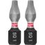 SHOCKWAVE Impact Duty 1" Impact Duty Square Recess #1 Insert Bits (Pack of 25), 48-32-4161