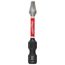 SHOCKWAVE Impact Duty 2" Square Recess #1 Power Bits (Pack of 25), 48-32-4171