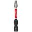 SHOCKWAVE Impact Duty 2" Square Recess #2 Power Bits (Pack of 25), 48-32-4172