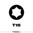 SHOCKWAVE Impact Duty 6" Impact TORX T15 Power Bits (10 Pack), 48-32-4244