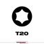 SHOCKWAVE Impact Duty 6" Impact TORX T20 Power Bits (10 Pack), 48-32-4245