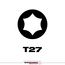 SHOCKWAVE Impact Duty 6" Impact TORX T27 Power Bits (10 Pack), 48-32-4247