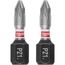 SHOCKWAVE Impact Duty 1" Pozidriv #1 Insert Bits (Pack of 2), 48-32-4431