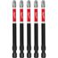 SHOCKWAVE Impact Duty 3-1/2" Phillips #3 Power Bits (Pack of 5), 48-32-4566