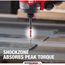 SHOCKWAVE Impact Duty 1" Hex 3 MM Insert Bits (Pack of 25), 48-32-4725