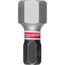 SHOCKWAVE Impact Duty 1" Hex 10 MM Insert Bits (Pack of 25), 48-32-4730