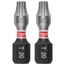 SHOCKWAVE Impact Duty 1" T20 Bit Tic Tac with Bit Holder (Pack of 25), 48-32-5013