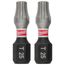 SHOCKWAVE Impact Duty 1" T25 Bit Tic Tac with Bit Holder (Pack of 25), 48-32-5016
