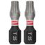 SHOCKWAVE Impact Duty 1" T25 Bit Tic Tac with Bit Holder (Pack of 25), 48-32-5016