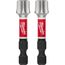 SHOCKWAVE Impact Duty 2" T55 Impact Bits (Pack of 2), 48-32-6004