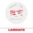 6-1/2" 52T Laminate Track Saw Blade, 48-40-0643