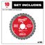 1-1/4" Rebar Cutting Blade (Pack of 10)