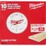 6-1/2" 40T Fine Finish Circular Saw Blade (Bulk 10), 48-41-0622