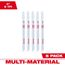 4" 6TPI T-Shank Multi Material Bi-Metal Jig Saw Blade (Pack of 5), 48-42-5300