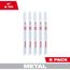 4' 8TPI T-Shank Metal Cutting Bi-Metal Jig Saw Blades (Pack of 5), 48-42-5850