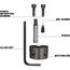 M18 FUEL 10Ga Nibbler Punch & Die Set, 48-44-0274