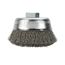 3-1/2" Crimped Wire Cup Brush- Carbon Steel, 48-52-5065