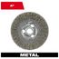 4" Radial Crimped Wheel- Carbon Steel, 48-52-5070