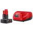 M12 REDLITHIUM XC4.0 Starter Kit, 48-59-2440