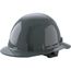 BOLT Gray Full Brim Hard Hat w/4pt Ratcheting Suspension (USA) - Type 1, Class E, 48-73-1115