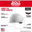 BOLT Gray Full Brim Hard Hat w/4pt Ratcheting Suspension (USA) - Type 1, Class E, 48-73-1115