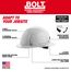 BOLT White Full Brim Hard Hat w/ 6 pt Ratcheting Suspension (USA) - Type 1, Class E, 48-73-1121