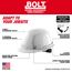 BOLT Blue Front Brim Hard Hat w/ 6 pt Ratcheting Suspension (USA) - Type 1, Class E, 48-73-1124