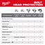 BOLT Blue Full Brim Vented Hard Hat w/ 4 pt Ratcheting Suspension (USA) - Type 1, Class C, 48-73-1205