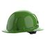 BOLT Green Full Brim Vented Hard Hat w/ 4 pt Ratcheting Suspension (USA) - Type 1, Class C, 48-73-1207