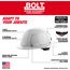 BOLT Orange Full Brim Vented Hard Hat w/4pt Ratcheting Suspension (USA) - Type 1, Class C