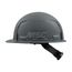 BOLT Gray Front Brim Vented Hard Hat w/4pt Ratcheting Suspension (USA) - Type 1, Class C, 48-73-1214