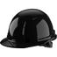 BOLT Black Front Brim Vented Hard Hat w/6pt Ratcheting Suspension (USA) - Type 1, Class C