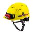 BOLT Yellow Front Brim Vented Safety Helmet (USA) - Type 2, Class C, 48-73-1322