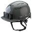 BOLT Gray Front Brim Vented Helmet with BOLT - Class C, 48-73-1336
