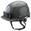 BOLT Gray Front Brim Helmet with BOLT - Class E, 48-73-1337